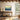 Golden Blossom Horizon Framed Canvas (Walnut) / 24 x 18