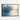 Blue Blossoms Sunrise Framed Canvas (Black) / 48 x 32