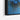 Blue Blossoms Sunrise Framed Canvas (Black) / 48 x 32