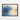 Blue Blossoms Sunrise Framed Canvas (Black) / 40 x 30