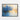 Blue Blossoms Sunrise Framed Canvas (Black) / 10 x 8