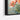Coral Poppy Dreamscape Framed Canvas (Black) / 48 x 32
