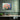 Coral Poppy Dreamscape Framed Canvas (Black) / 14 x 11