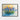 Radiant Iris Bloom Framed Canvas (Black) / 10 x 8