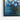 Radiant Blue Irises Framed Canvas (Black) / 48 x 32