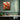 Scarlet Bloom Symphony Framed Canvas (Black) / 16 x 20