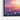 Sunset Blossom Field Framed Canvas (Black) / 48 x 32