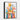 Vibrant Animal Harmony Framed Canvas (Black) / 16 x 20