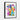 Playful Animal Parade Framed Canvas (Black) / 18 x 24