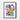 Playful Animal Parade Framed Canvas (Black) / 18 x 24
