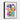 Playful Animal Parade Framed Canvas (Black) / 16 x 20