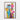Vibrant Animal Parade Framed Canvas (Walnut) / 20 x 30