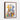 Colorful Safari Companions Framed Canvas (Walnut) / 24 x 32