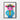 Colorful Cartoon Cow Framed Canvas (Black) / 30 x 40