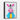 Playful Pop Pony Framed Canvas (Black) / 16 x 20