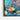 Vibrant Ocean Creatures Framed Canvas (Walnut) / 48 x 32