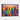 Tribal Sunset Harmony Framed Canvas (Black) / 48 x 32
