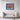 Sunset Teepee Village Framed Canvas (Black) / 32 x 24