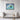 Ocean Surge Symphony Framed Canvas (Walnut) / 48 x 32