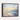 Sunset Waves Serenity Framed Canvas (Walnut) / 32 x 24