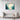 Serene Sunrise Symphony Framed Canvas (Black) / 48 x 32