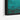 Turquoise Oilfields Framed Canvas (Black) / 30 x 20