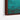 Turquoise Oilfields Framed Canvas (Walnut) / 24 x 18