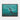 Turquoise Oilfields Framed Canvas (Walnut) / 20 x 16