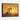 Sunset Oil Rig Framed Canvas (Black) / 32 x 24