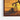 Sunset Oil Rig Framed Canvas (Walnut) / 30 x 20