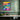 Desert Vividscape Framed Canvas (Black) / 16 x 20