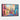 Vivid Village Sunset Framed Canvas (Black) / 48 x 32