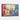 Vivid Village Sunset Framed Canvas (Walnut) / 48 x 32