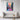 Neon City Lights Framed Canvas (Black) / 24 x 32
