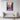 Neon City Lights Framed Canvas (Walnut) / 18 x 24