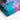 Neon City Lights Canvas Wrap / 16 x 20