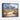 Desert Mountain Pathway Framed Canvas (Black) / 10 x 8