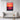 Crimson Sunset Serenade Framed Canvas (Black) / 24 x 32