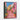 Stairway in Blooms Framed Canvas (Black) / 11 x 14