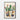 Cactus & Tribal Pots Framed Canvas (Black) / 20 x 30