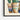 Cactus & Tribal Pots Framed Canvas (Black) / 32 x 48