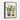 Cactus & Tribal Pots Framed Canvas (Black) / 18 x 24