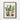 Cactus & Tribal Pots Framed Canvas (Black) / 30 x 40