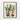 Cactus & Tribal Pots Framed Canvas (Black) / 16 x 20