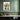Cactus & Tribal Pots Framed Canvas (Black) / 16 x 20