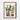 Cactus & Tribal Pots Framed Canvas (Walnut) / 18 x 24
