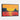 Desert Flame Horizon Framed Canvas (Black) / 48 x 32