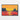 Desert Flame Horizon Framed Canvas (Black) / 48 x 32