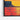 Desert Flame Horizon Framed Canvas (Black) / 48 x 32
