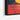 Desert Flame Horizon Framed Canvas (Black) / 48 x 32